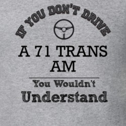 If You Dont Drive A 71 Trans Am You Wouldn?T Understand Faded Look T S