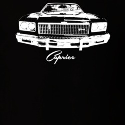 1975 Caprice Grill Model Dark Color T Shirt
