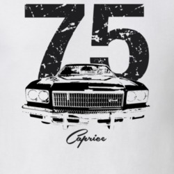 1975 Caprice Grill Year Model Light Color T Shirt
