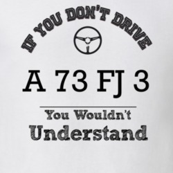 If You Dont Drive A 73 Fj 3 You Wouldn?T Understand Faded Look T Shirt