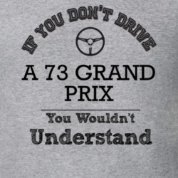 If You Dont Drive A 73 Grand Prix You Wouldn?T Understand Faded Look T