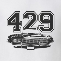 1971  RANCHERO Grill Black Graphic Engine Size T Shirt
