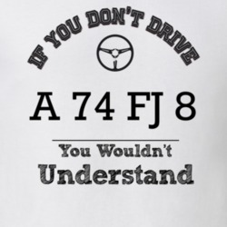 If You Dont Drive A 74 Fj 8 You Wouldn?T Understand Faded Look T Shirt