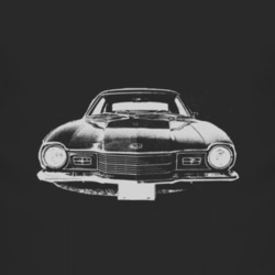 1971 MERCURY COMET Grill White Graphic T Shirt