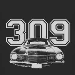 1971 MERCURY COMET Grill White Graphic Engine Size T Shirt