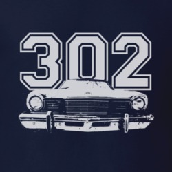 1975 MERCURY COMET Grill White Graphic Engine Size T Shirt