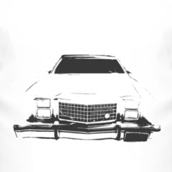 1978  RANCHERO Grill Black Graphic T Shirt