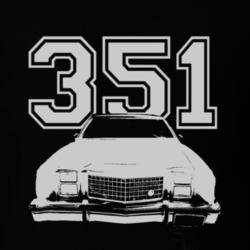 1978  RANCHERO Grill White Graphic Engine Size T Shirt