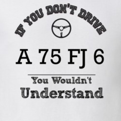 If You Dont Drive A 75 Fj 6 You Wouldn?T Understand Faded Look T Shirt