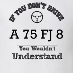 If You Dont Drive A 75 Fj 8 You Wouldn?T Understand Faded Look T Shirt