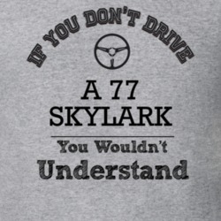 If You Dont Drive A 77 Skylark You Wouldn?T Understand Faded Look T Sh