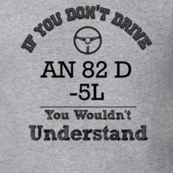 If You Dont Drive An 82 D -5L You Wouldn?T Understand Faded Look T Shi
