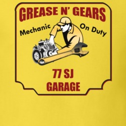 Grease N Gear 77 Sj Garage T Shirt