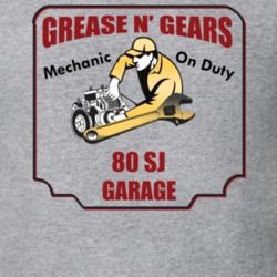 Grease N Gear 80 Sj Garage T Shirt