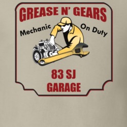 Grease N Gear 83 Sj Garage T Shirt