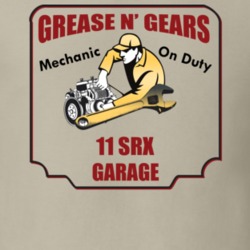 Grease N Gear 11 Srx Garage T Shirt