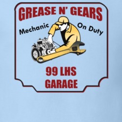 Grease N Gear 99 Lhs Garage T Shirt