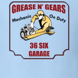 Grease N Gear 36 Six Garage T Shirt