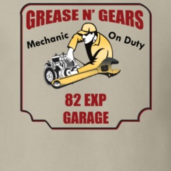 Grease N Gear 82 Exp Garage T Shirt