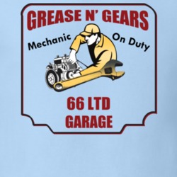 Grease N Gear 66 Ltd Garage T Shirt