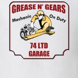 Grease N Gear 74 Ltd Garage T Shirt