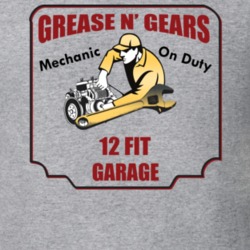 Grease N Gear 12 Fit Garage T Shirt