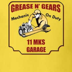 Grease N Gear 11 Mks Garage T Shirt