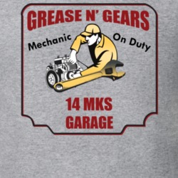 Grease N Gear 14 Mks Garage T Shirt