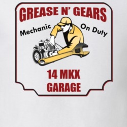 Grease N Gear 14 Mkx Garage T Shirt