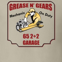 Grease N Gear 65 2+2 Garage T Shirt