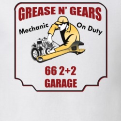 Grease N Gear 66 2+2 Garage T Shirt