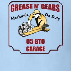 Grease N Gear 05 Gto Garage T Shirt