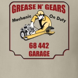Grease N Gear 68 442 Garage T Shirt