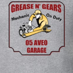 Grease N Gear 05 Aveo Garage T Shirt