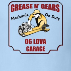 Grease N Gear 06 Lova Garage T Shirt