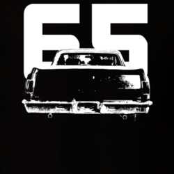1965 EL Camino Rear Year Dark Color T Shirt