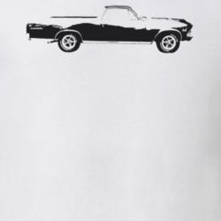 1965 EL Camino Side Dark Color T Shirt