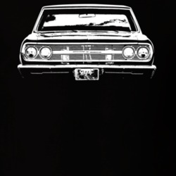 1965 EL Camino Grill Dark Color T Shirt