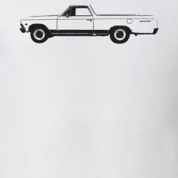 1966 El Camino Side Light Color T Shirt