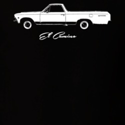 1966 El Camino Side Model Dark Color T Shirt