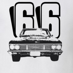1966 El Camino Grill Year Light Color T Shirt