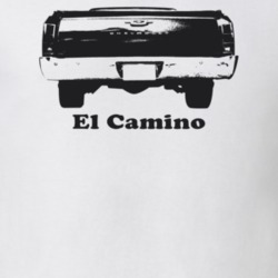 1966 El Camino Rare Model Light Color T Shirt