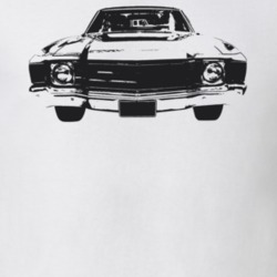 1972 El Camino Grill Light Color T Shirt
