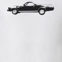 1973 El Camino Side Light Color T Shirt