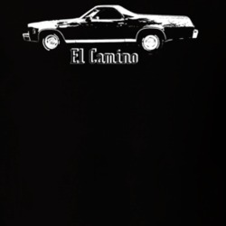 1973 El Camino Side Model Dark Color T Shirt