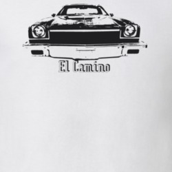 1973 El Camino Grill Model Light Color T Shirt