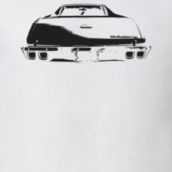 1973 El Camino Rear Light Color T Shirt