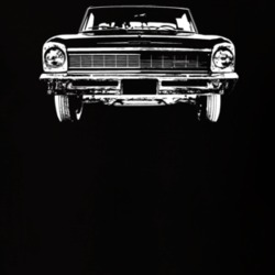 1966 ll SS 327 Grill Dark Color T Shirt