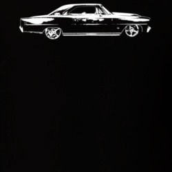 1966 ll SS 327 Side Dark Color T Shirt