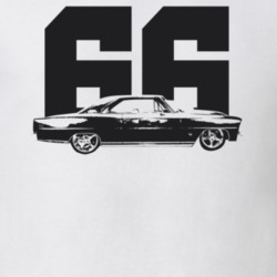 1966 ll SS 327 Side Year Light Color T Shirt